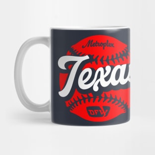 Texas Baseball Mug